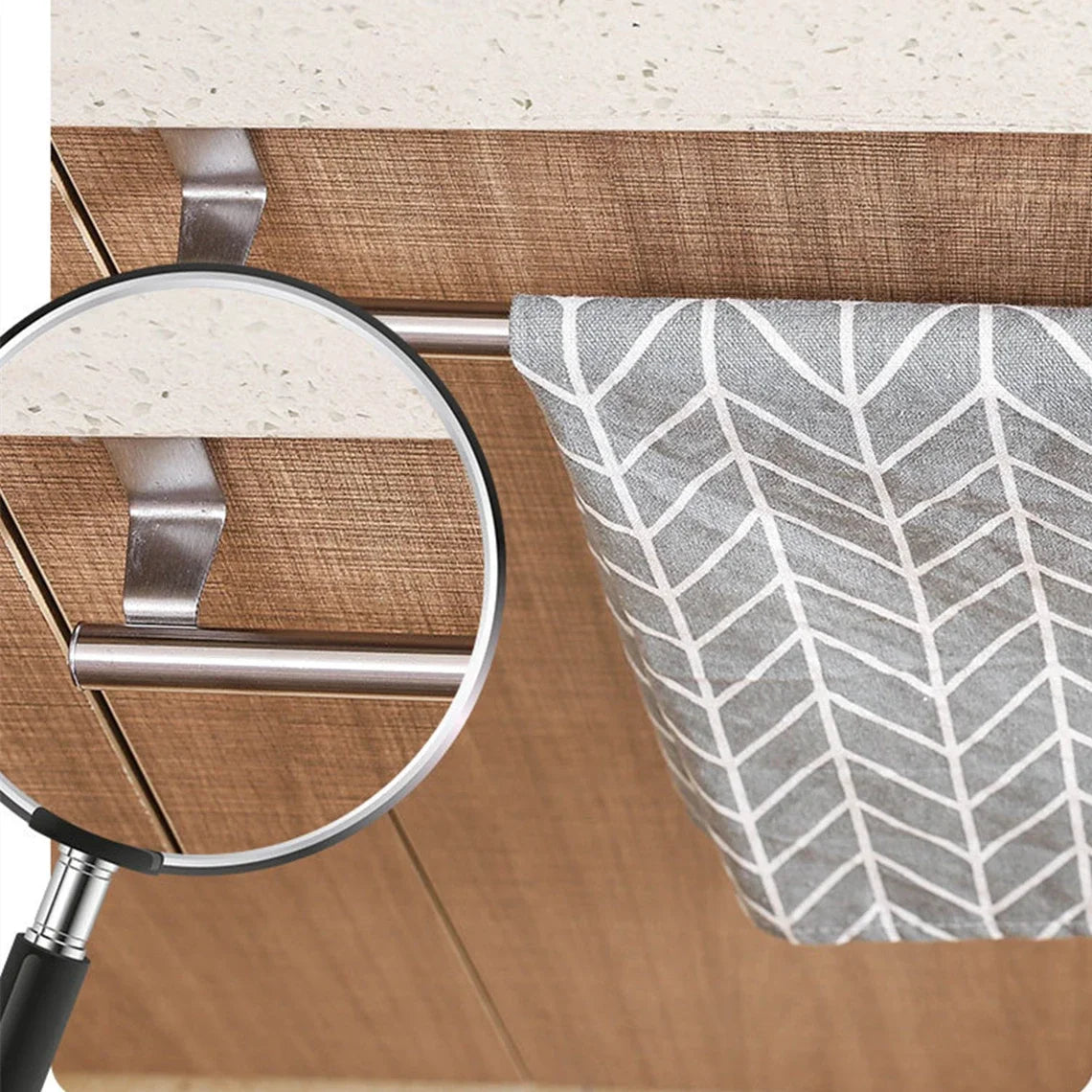 Handdoekenrek badkamer met extra plank – Slimme opslag