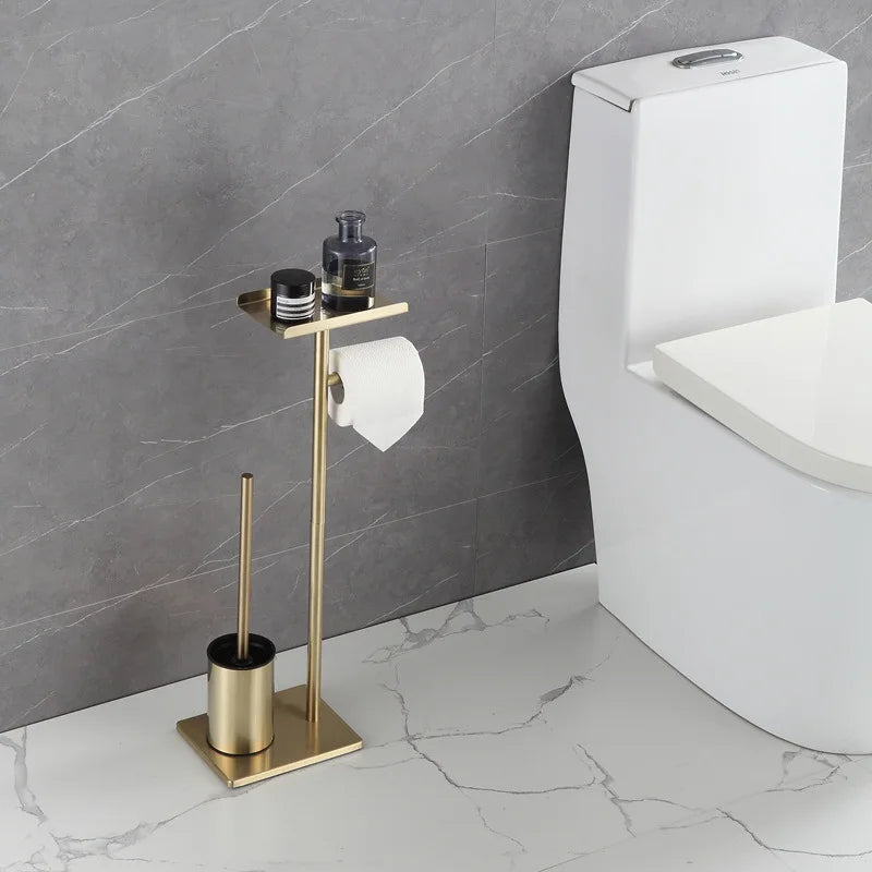 WCborstel met houder in beton – Industrieel design