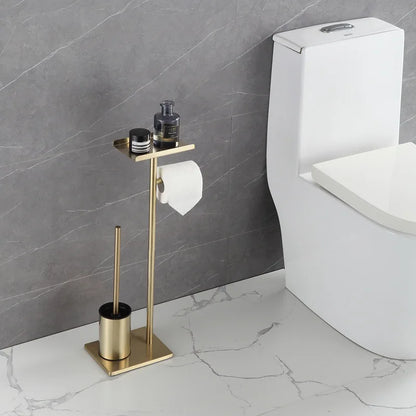 WCborstel met houder in beton – Industrieel design