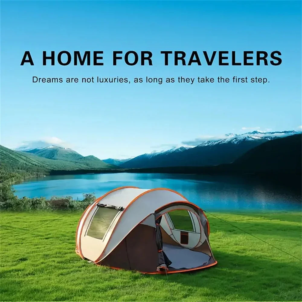 Pop up tent Lidl met dubbele rits – Makkelijk in- en uitstappen