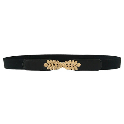 Riem dames met suède bekleding en elegante gesp