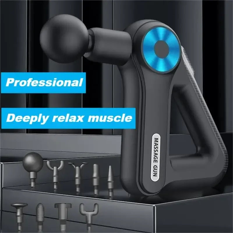 Massage gun met verlichting – Voor gebruik in het donker