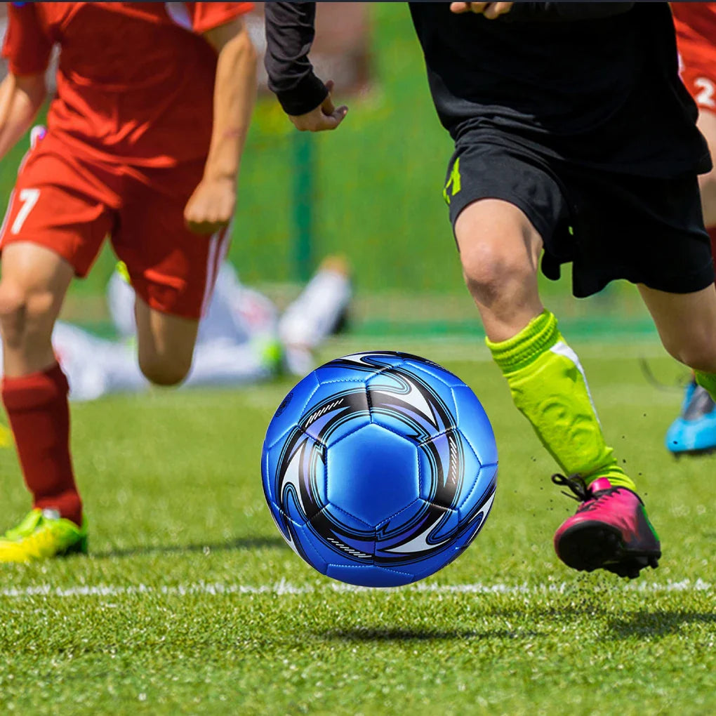 Straatvoetbal met rubber coating