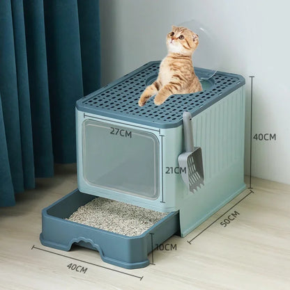 Zelfreinigende kattenbak met sensor – Slim en hygiënisch
