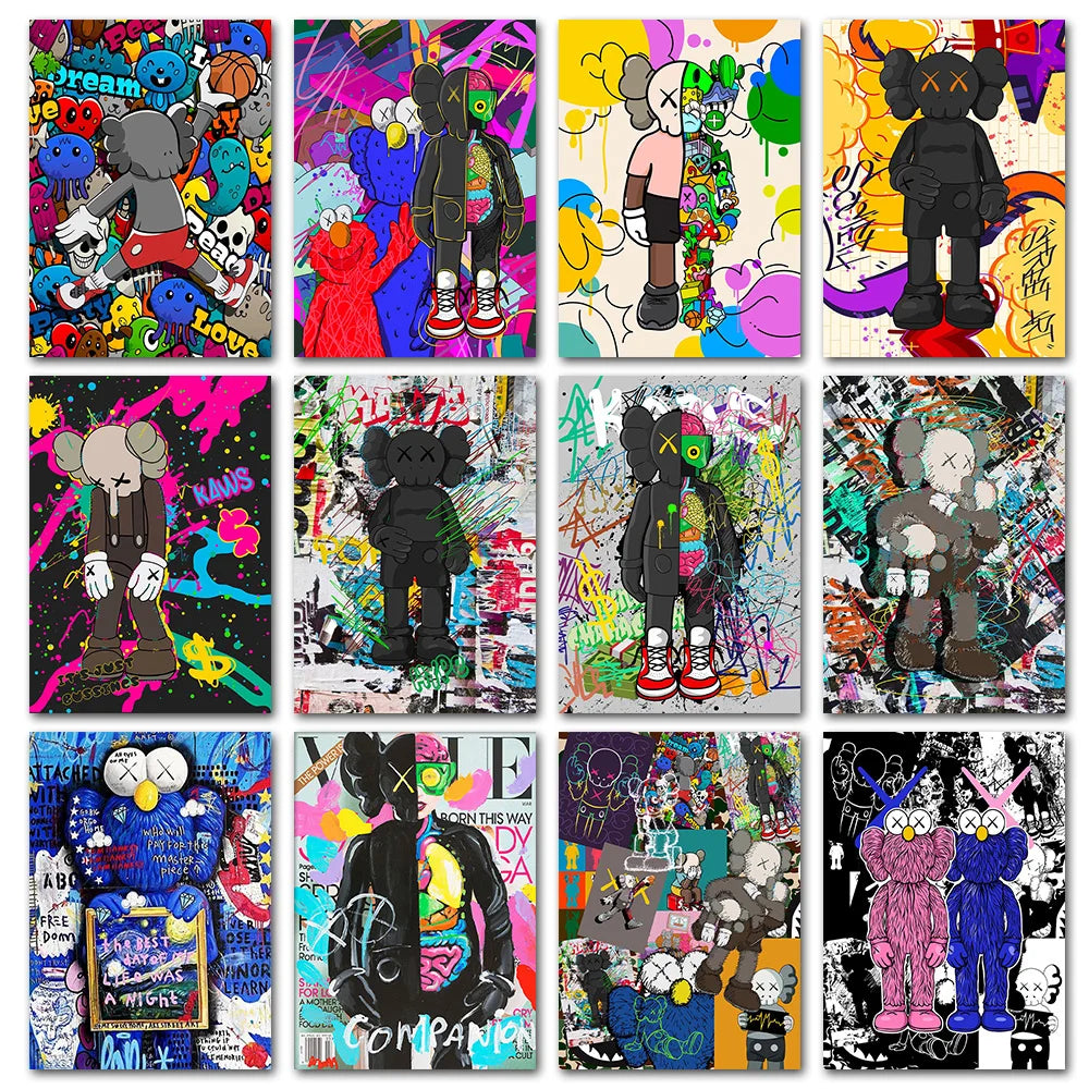 Kunstposter met moderne flair