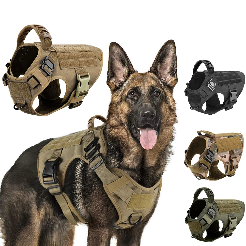 Honden tuigje met camouflage print – Stoere look