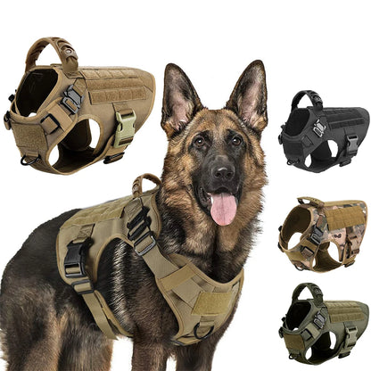 Honden tuigje met camouflage print – Stoere look