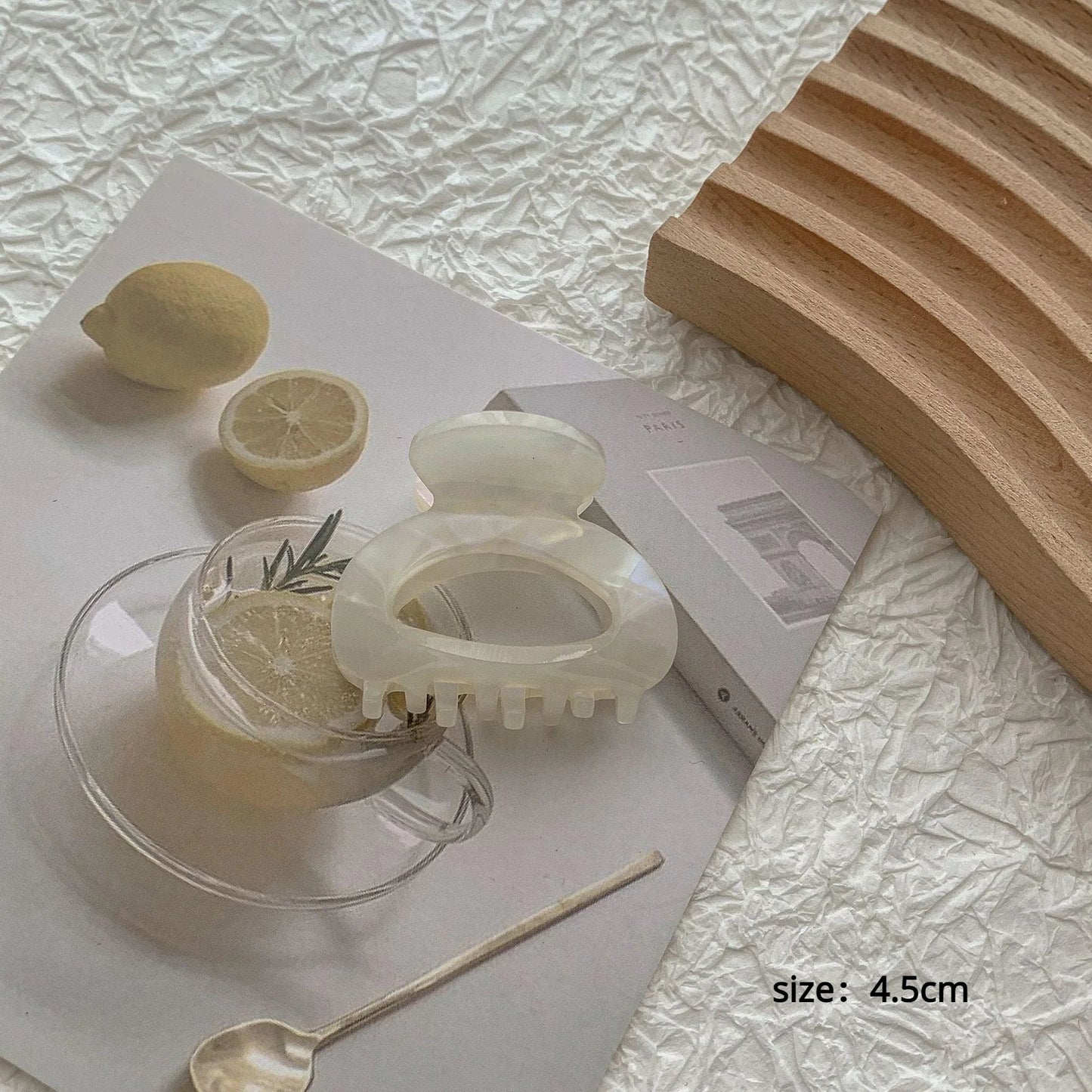 Haarband met strik in velvet stijl
