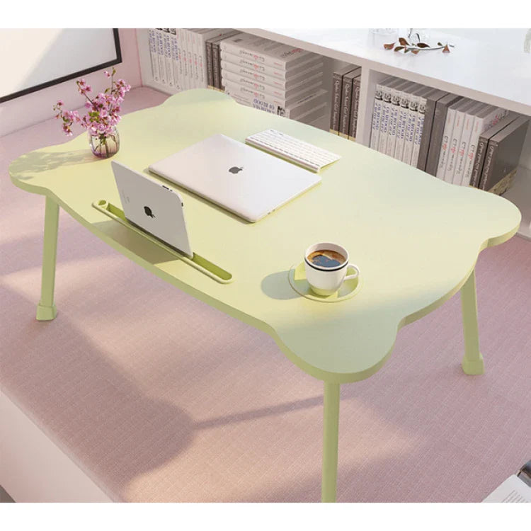Stevige schoottafel met aluminium poten
