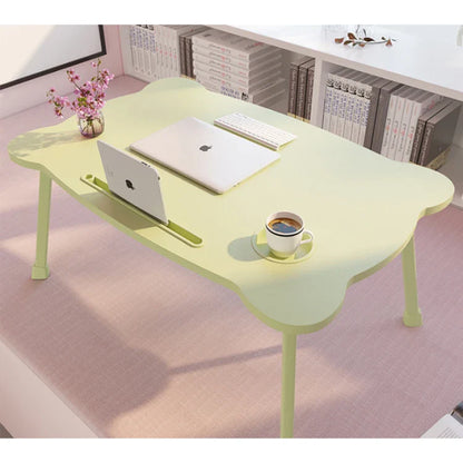 Stevige schoottafel met aluminium poten