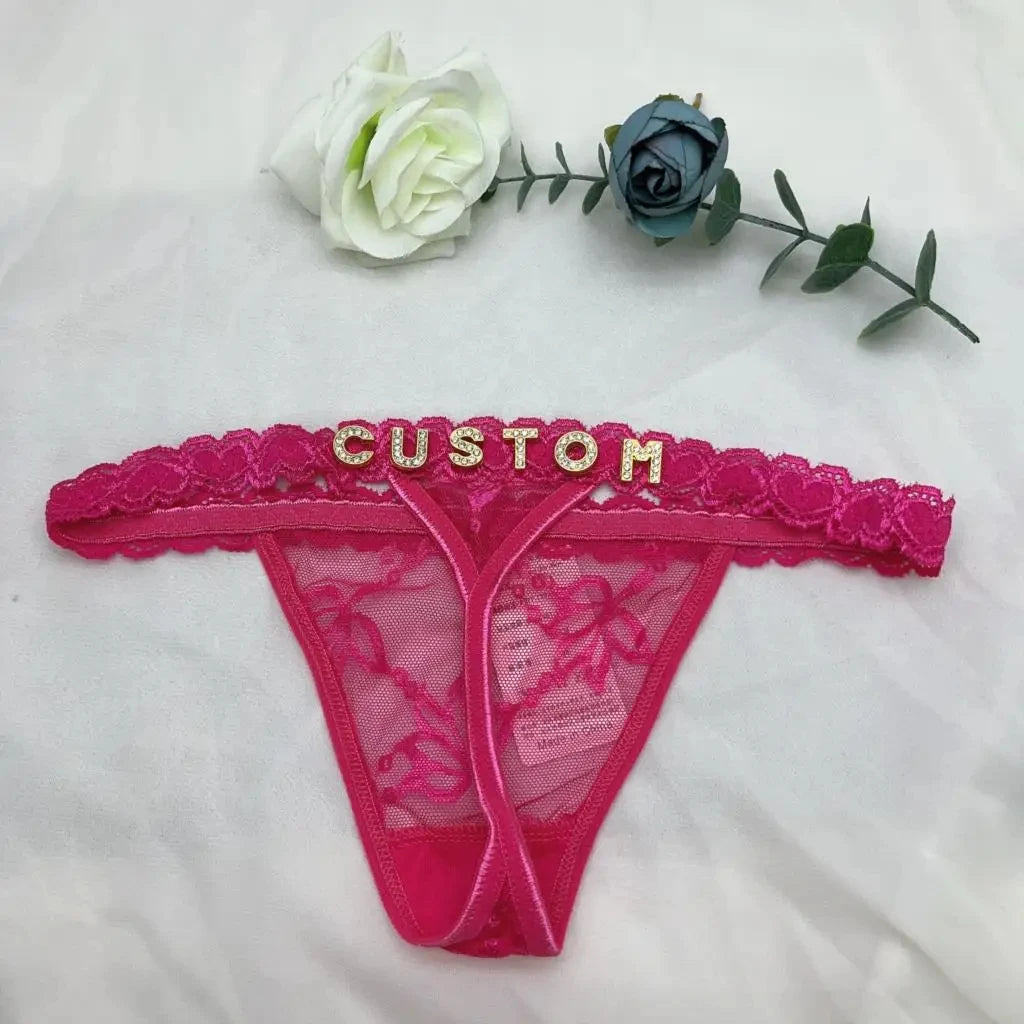 String met speelse print en naam – Uniek en vrolijk design