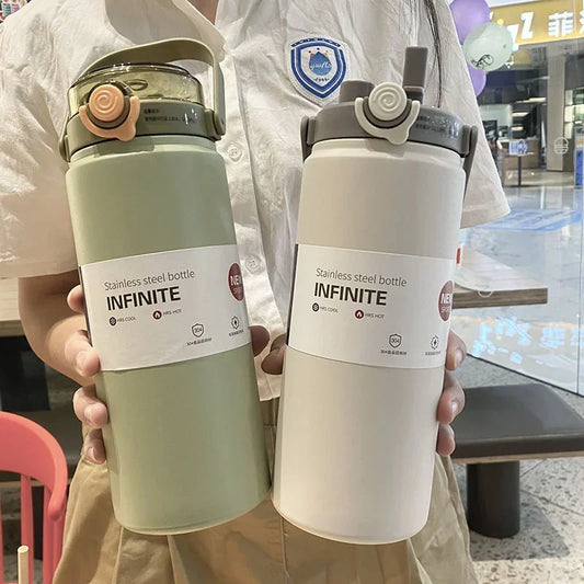 Thermosfles met schenkdop – Handig voor onderweg