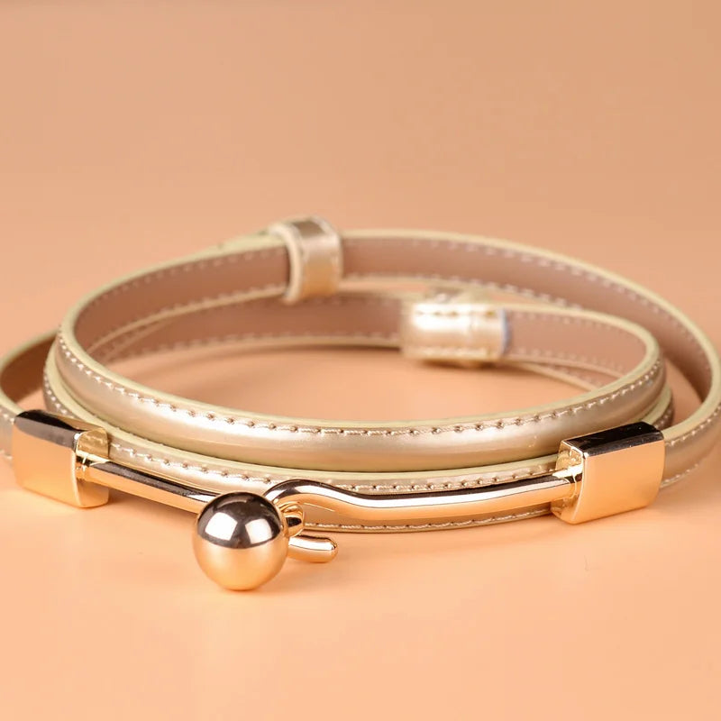 Damesriem met glitteraccenten voor avondkleding