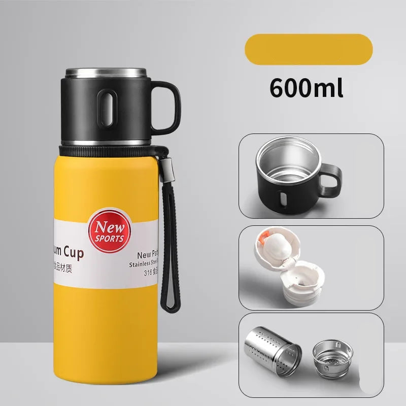 Action thermosfles met vrolijk design – Betaalbaar en functioneel