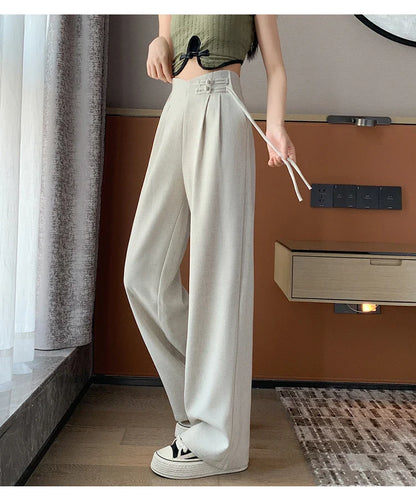 H&M linnen broek met elastische tailleband – Perfecte pasvorm