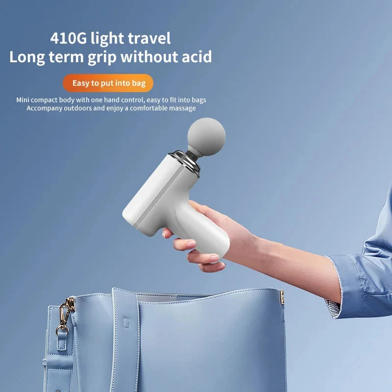 Massage gun met reiskoffer – Handig mee te nemen
