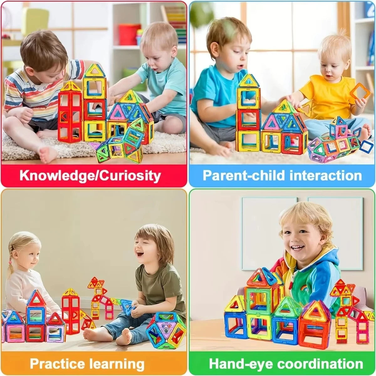 Magneet tegels voor kinderen – Makkelijk en veilig bouwen