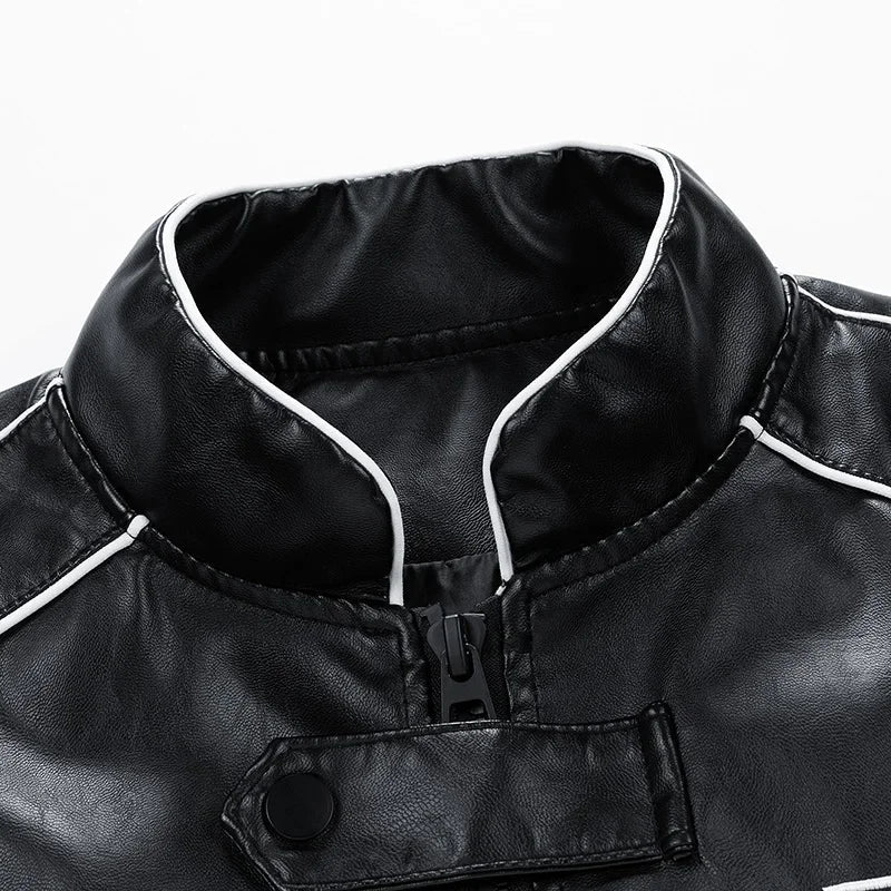 Vintage leren jas voor heren – Authentieke look
