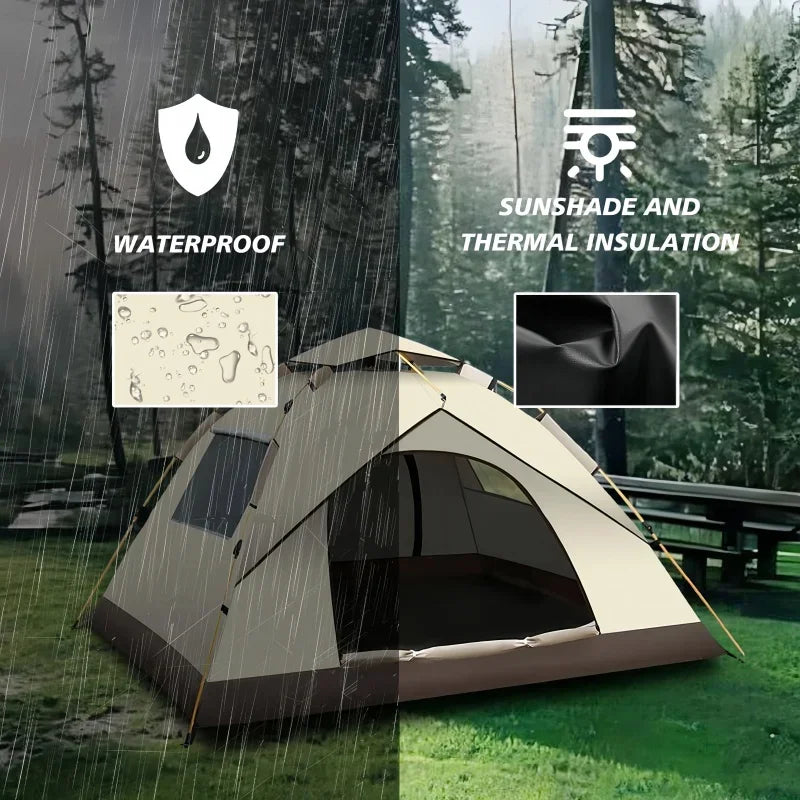 Camping tent voor 3 personen – Compact en ruim