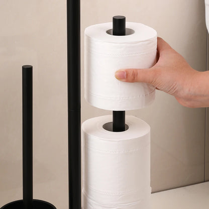 Toilet borstel in keramische houder – Elegant en stevig