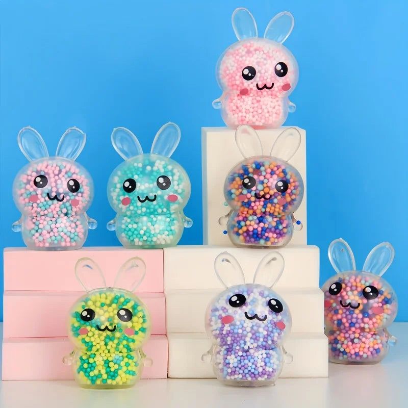 Stressballen in verschillende kleuren en vormen