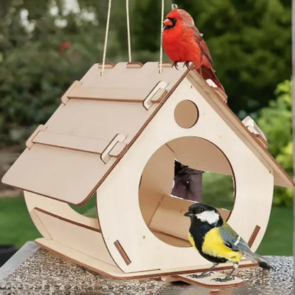 Vogelhuisje gamma met open bodem – Goede ventilatie
