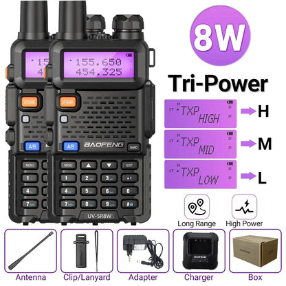 Walkie talkie Intertoys met rubberen behuizing