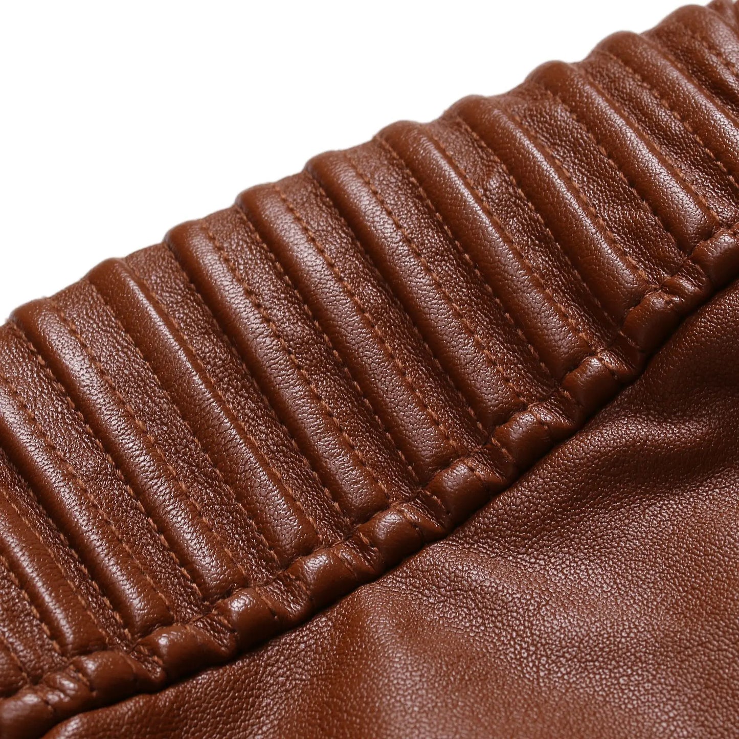 Leren jassen heren - Zwart met stoere details voor een krachtige look