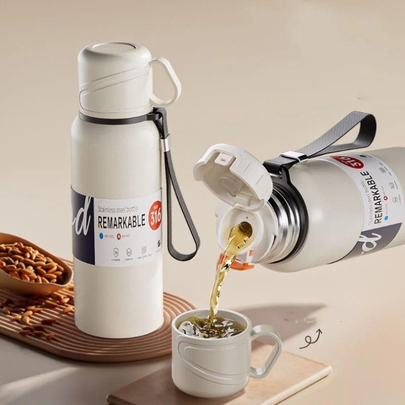 Thermosfles met sportdop – Ideaal voor fitness