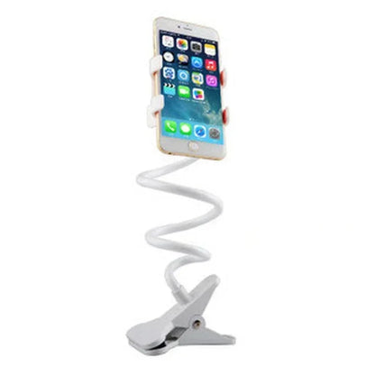 Flexibele telefoonhouder met USB-oplaadmogelijkheid