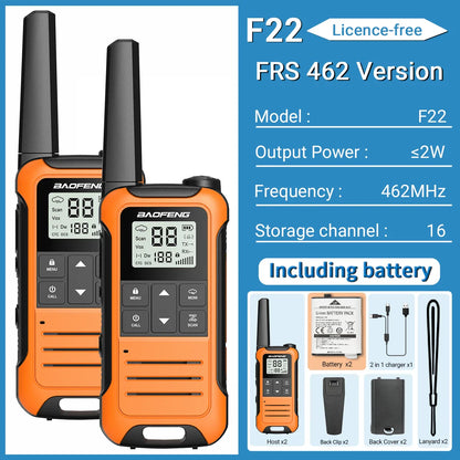 Walkie talkie met zaklamp – Perfect voor verstoppertje