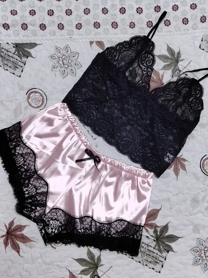 Dames pyjama Wibra met vrolijke motieven