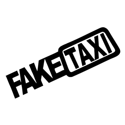auto stickers - geel en zwart ontwerp voor humoristische uitstraling