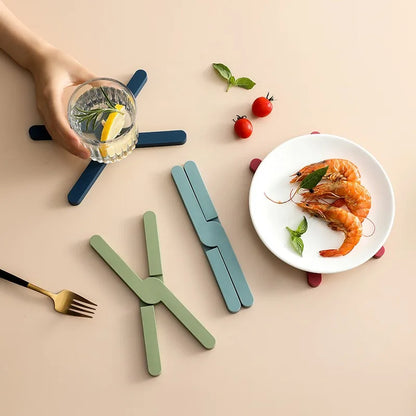 Opvouwbare onderzetters pan voor reis – Compact en licht