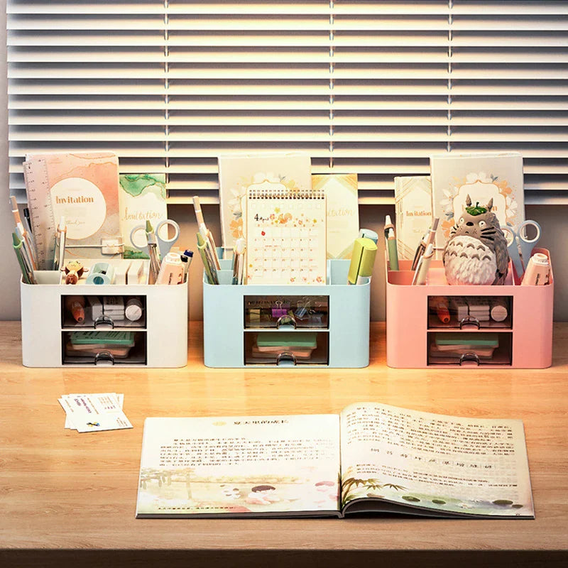 Smart desk organiser met geïntegreerde USB-hub