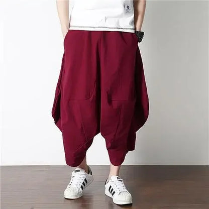 Linnen broek heren in ton-sur-ton look – Minimalistisch chic