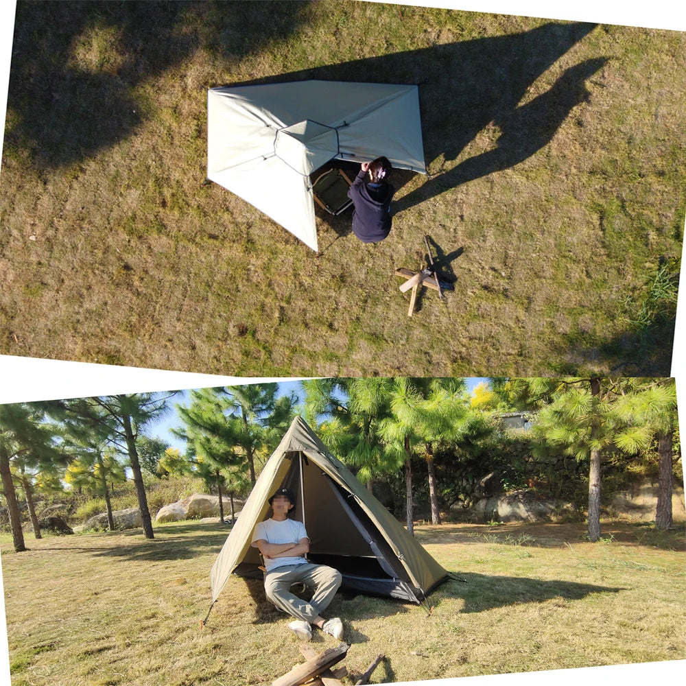 Action pop-up tent compact model – Past in elke rugzak
