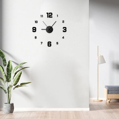 Decoratie woonkamer accessoires - Moderne XXL Wandklok voor een stijlvolle tijdbeleving