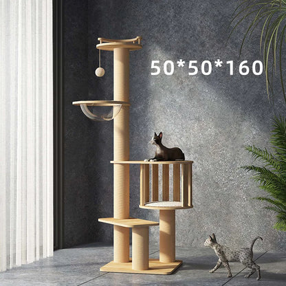 Kattenpaal met wandmontage set – Extra stevig vastgemaakt