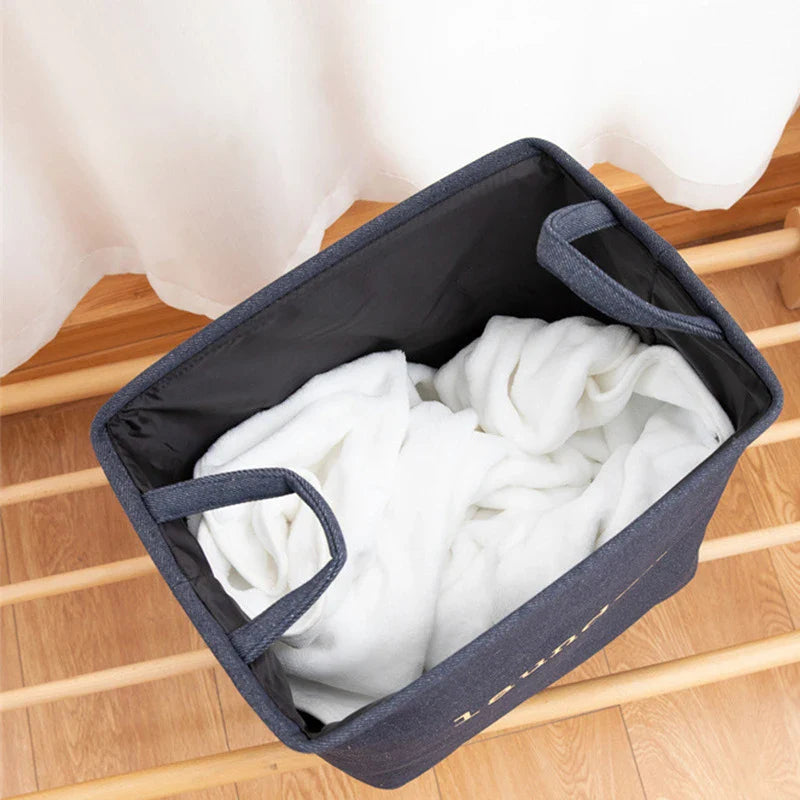 Opvouwbare wasmand met steel frame
