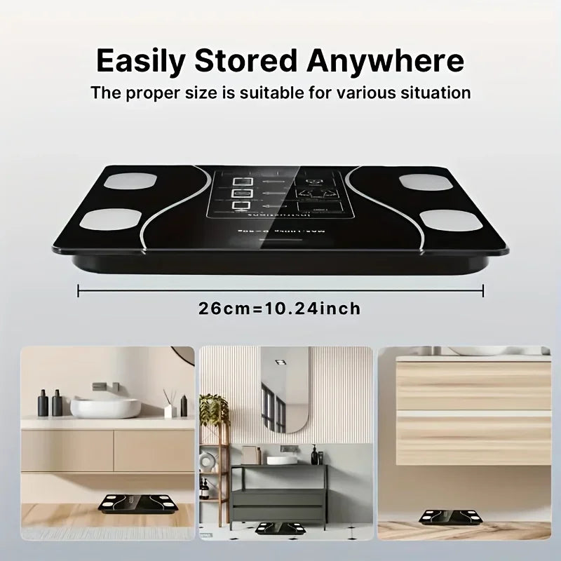 Weegschaal Action in compact formaat
