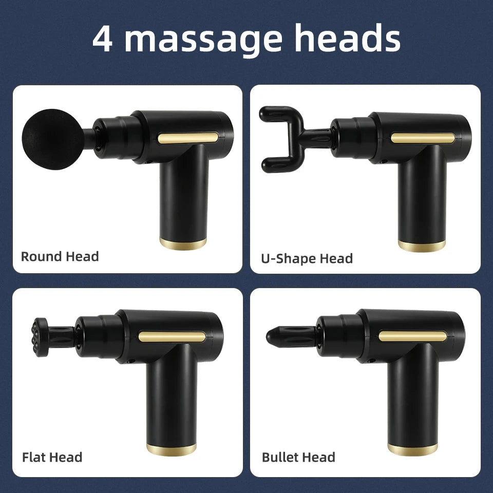 Massage gun met verstelbare snelheid – Naar wens instelbaar