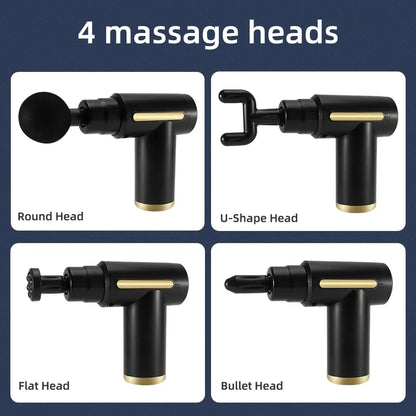 Massage gun met verstelbare snelheid – Naar wens instelbaar