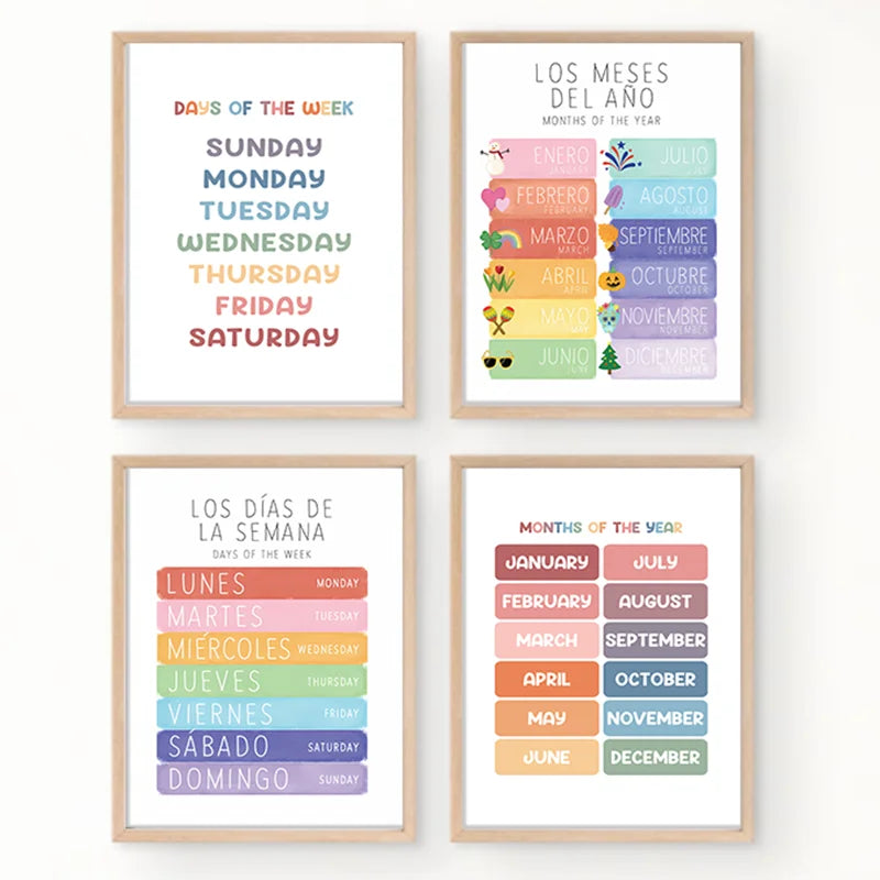Poster met zonsondergang – Sfeervol en warm