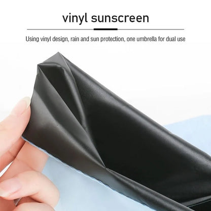 Paraplu met UV-bescherming voor zonnige regen
