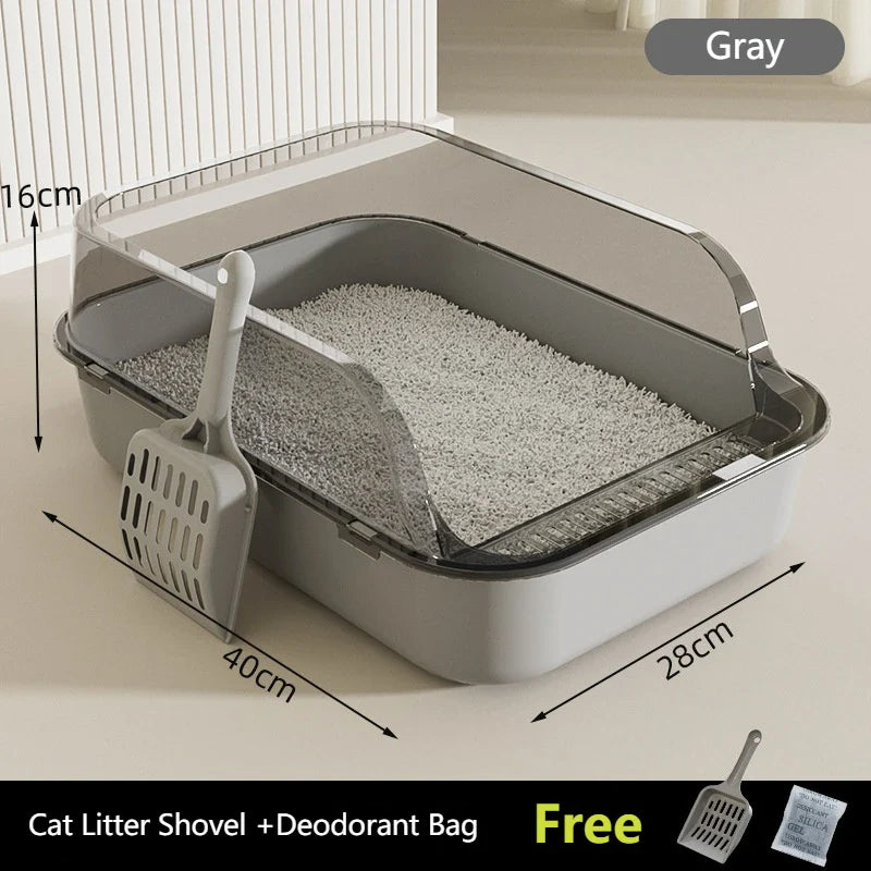 XXL kattenbak met dubbele instap – Flexibel in gebruik