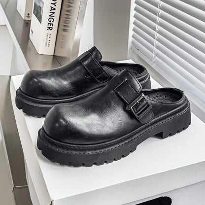 Trendy zomerse schoenen heren met slip-on sluiting