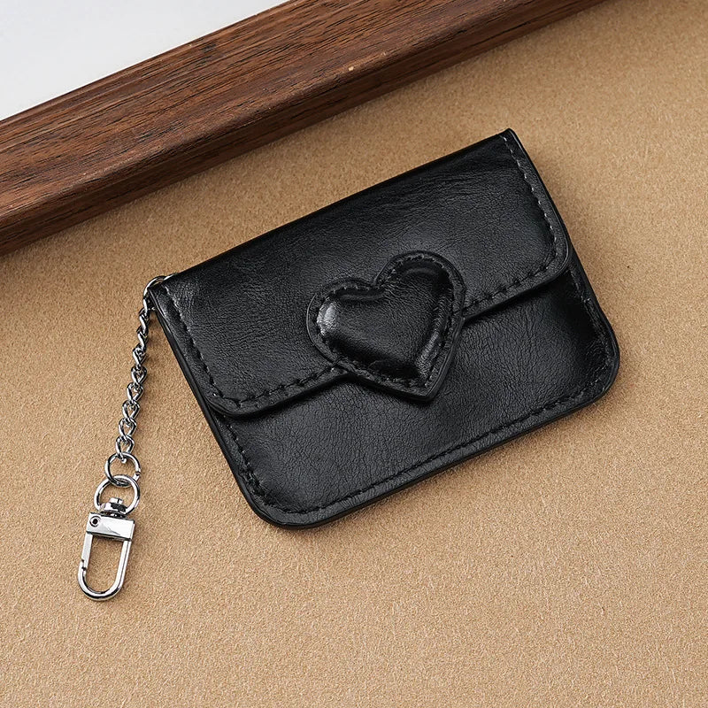 Portemonnee heren leer met contrasterende stiksels – Stoere look