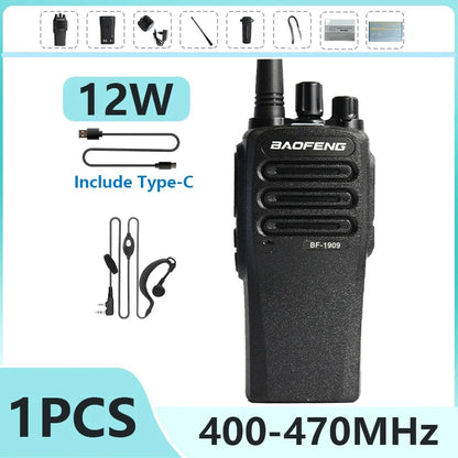 Walkie talkie professioneel met robuuste behuizing