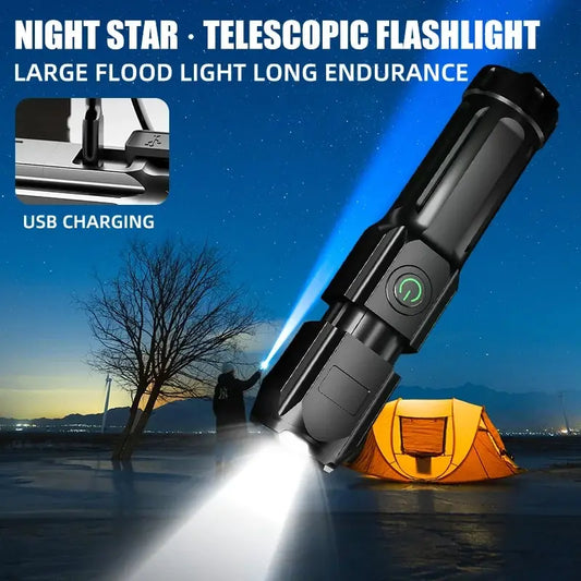 Compacte LED fietslamp met hoge lumenoutput